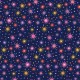 Coton Jungle Stars marine