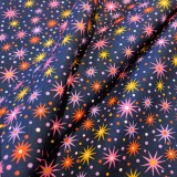 Coton Jungle Stars marine
