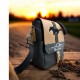 Simili cuir Mora noir