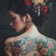 Carré velours Asian TATOO
