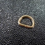Anneau demi rond 15 mm or