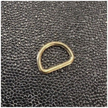 Anneau demi rond 20 mm or