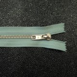 Fermeture à glissière métal sauge