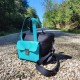 Box Couture Lunch Bag Gota toile à sac turquoise