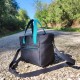 Box Couture Lunch Bag Gota toile à sac turquoise