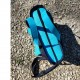 Box Couture Lunch Bag Gota toile à sac turquoise