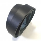 Lanière cuir véritable noir