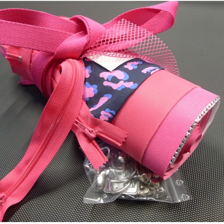 Box Couture Lunch Bag Gota rose c'est rose