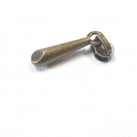 Curseur mini Drop bronze 3 mm