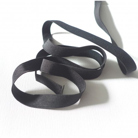 Elastique standard noir 15 mm