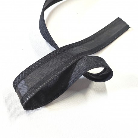 Gros grain à chapeau noir