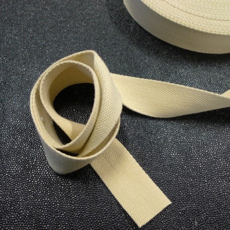 SC Sangle coton sable 40 mm