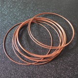 Cercle nu rond cuivre