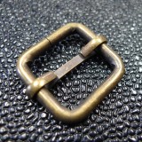 Boucle coulissante 20 mm bronze