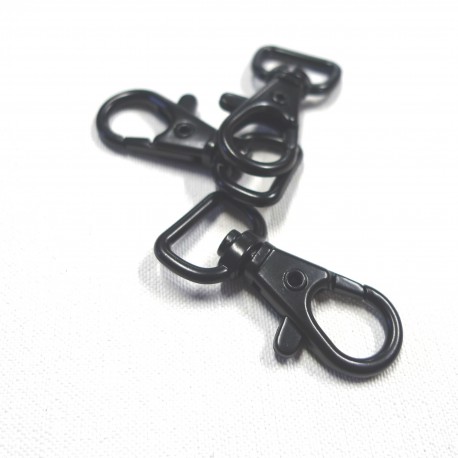 Mousqueton micro Electro Black