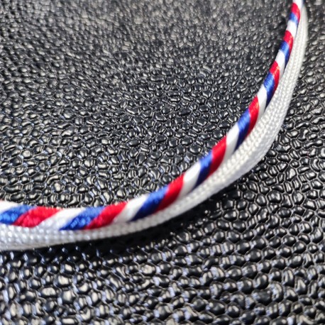 Passepoil tissé Candy tricolore