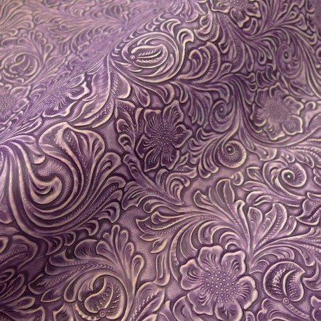 RLX Simili cuir Barok prune