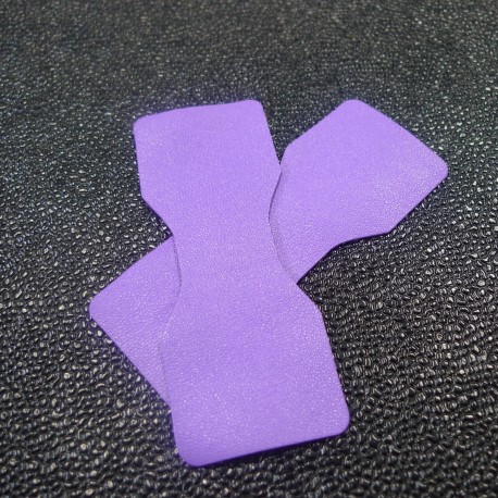 Réducteur sangle L cuir violet irisé