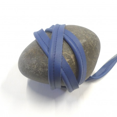 PASSEPOIL simili cuir Vérone marine