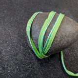 Passepoil tissé Candy vert acide