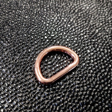 Anneau demi rond 20 mm Rose