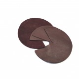 Coins de sacs cuir lie de vin