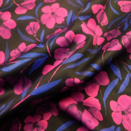 Satin de coton soie de Lotus