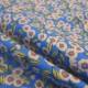 Coton Betsy flowers blue