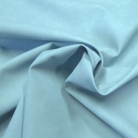 Simili cuir Mora Azur