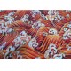 Tissu Kanagawa Rouge