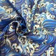 Tissu Kanagawa Bleu
