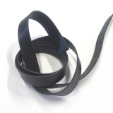 Lanière cuir véritable noir