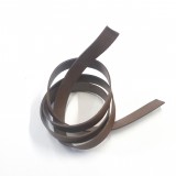 Lanière cuir véritable marron