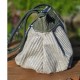 Tissu velours Huggy argent