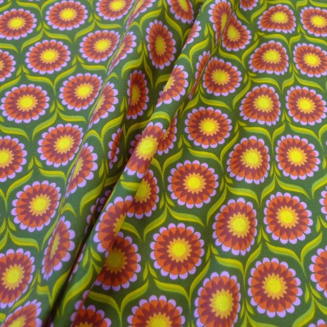 Tissu Joly Vintage kaki