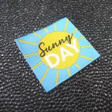 Etiquette "Sunny Day"