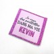 Etiquette "Kevin"