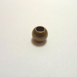 Perle ronde bronze 10 mm