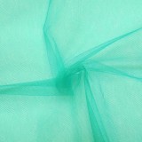 Tissu tulle  vert emeraude x 50 cm