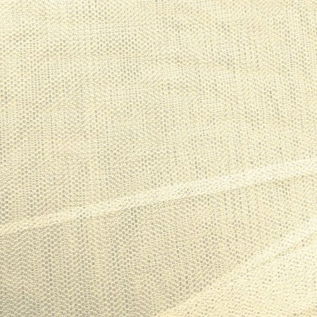 Tissu tulle  écru x 50 cm
