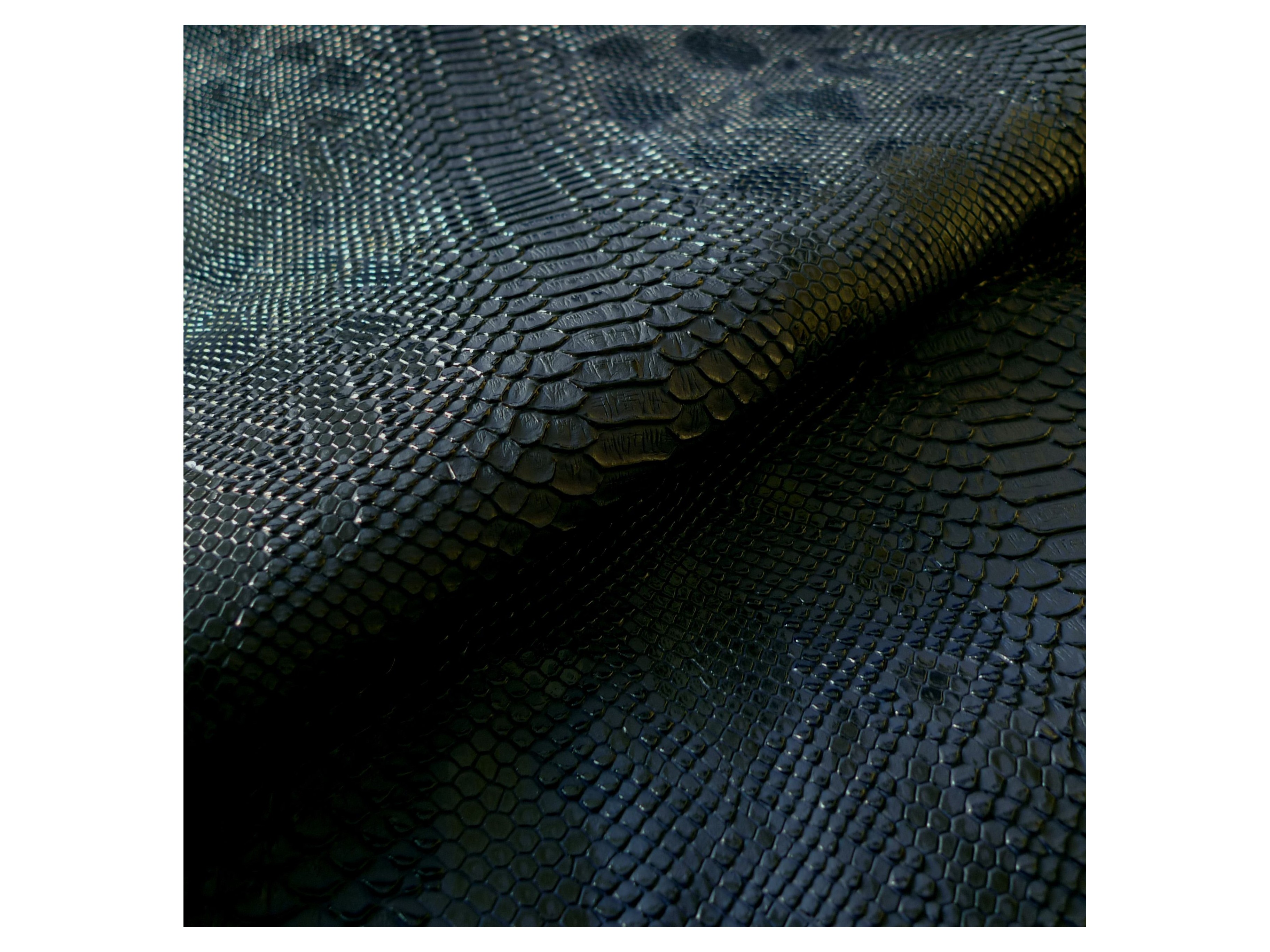Tissu au mètre - Simili cuir - Komodo - skai - dragon - choix de 10 couleurs