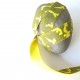 Sangle coton camouflage jaune