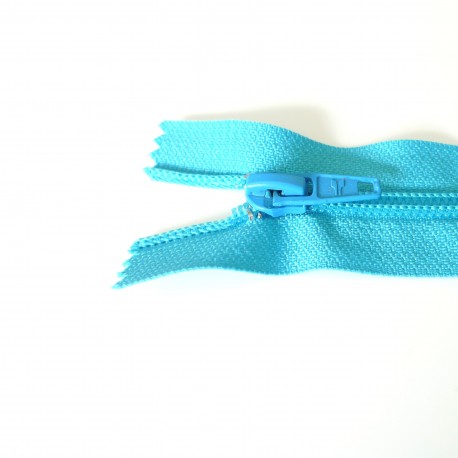 Zip grosse spirale turquoise