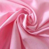 Tissu coton rose Evira