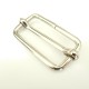 Boucle 40 mm coulissante nickel