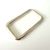 Rectangle 40 mm nickel