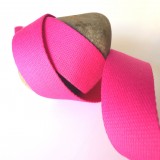 Sangle coton fuschia