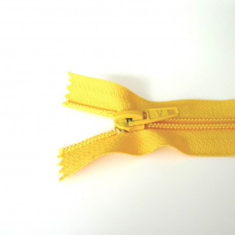 Zip grosse spirale jaune