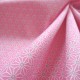 Tissu japonais Fuji rose