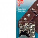 Rivets 9 mm nickel